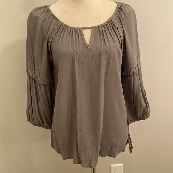 IN Studio Tops - 4 for $20 IN Studio moss green pullover blouse NWT